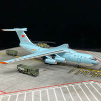 1:400 Scale ilyushin Il-76 AC419766 plaaf 21141เครื่องบินรุ่นเครื่องบินโลหะผสมเครื่องบินรุ่นสำหรับคอลเลกชัน