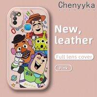 เคส Chenyyka สำหรับ Infinix Smart 5 Hot 10 Lite Smart 6 X657 X657C เคสการ์ตูนทอยสตอรี่ลวดลายดีไซน์ใหม่บางนุ่มหนังซิลิกาเคสโทรศัพท์เจลฝาปิดเลนส์เต็มเคสกันกระแทกกล้องกันกระแทก