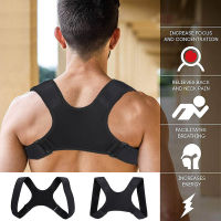 Compression Posture Corrector Elastic Scoliosis and Hunchback Correction Strap for Mid Upper Spine Support