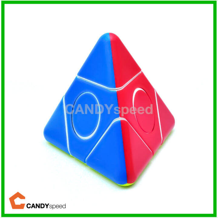 รูบิค-yuxin-little-magic-2x2-multi-triangle-cube-pyraminx-by-candyspeed