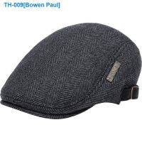 ❂ Beret thickening quilted middle-aged and old winter outdoor travel about warm warm warm outdoors wool cap