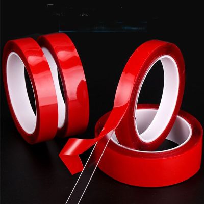 2 Rolls /1roll 3M  Double Sided Adhesive Tape Acrylic Transparent No Traces Sticker for LED strip Car Fixed Phone Tablet Fix Adhesives  Tape