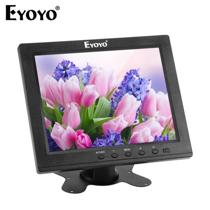 Eyoyo EM08B 8 Inch Portable Mini TV Monitor TFT LCD Screen 1024X768