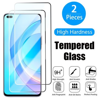 2PCS Tempered Glass For Honor 8X 9X Premium 8A 9A 8C 9C X8 X7 Screen Protector on Honor 50 30 9 Lite 20 Pro 70 10i 20i 30i glass