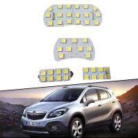 [ANYA Auto Parts] 5x สำหรับ Opel Vauxhall Mokka X 2013 2019แผนที่โดมไฟตบแต่งภายในหลังคาโคมไฟ LED ไฟอ่านหนังสือแผงสีขาว12V 6500K อัพเดท