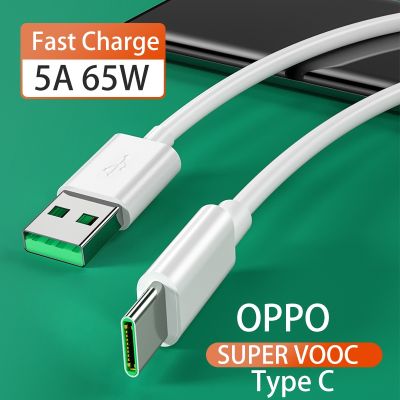 Super Vooc Usb Type C สายชาร์จแบบเร็ว Vooc Oppo Type C สายชาร์จเร็ว-65W-Aliexpress