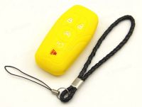 ♝♤ Yellow Silicone Case Cover For Ford Mustang Edge Lincoln Remote Smart Key M3N-A2C31243300 164-R7991