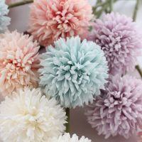 28cm Silk Dandelion Flower Ball Fake Flowers DIY Home Wedding Decoration Artificial Flower Bouquet Valentines Day Gifts Flores Artificial Flowers  Pla