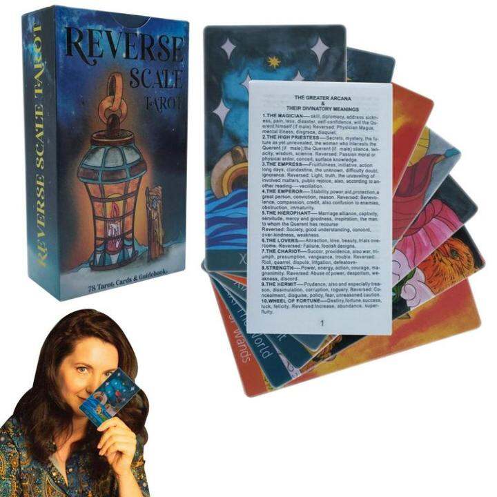 2022-new-english-card-deck-12x7cm-reeverse-scale-tarot-with-guidebook-78-cards-set-for-holiday-gift-party-leisure-board-game-usefulness