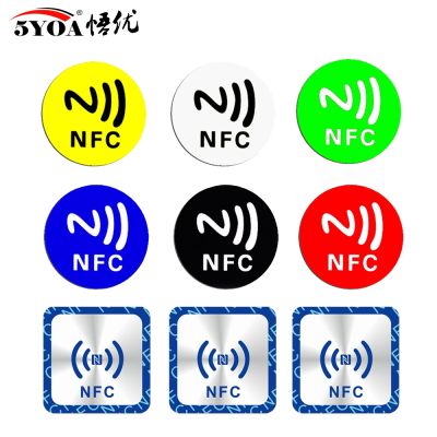 hot！【DT】☋◙▬  6pcs NFC Ntag213 Ntag215 Ntag216 TAG Sticker Ntag 213 13.56MHz Label Patrol for Etc