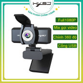 Webcam HXSJ S4 Pro 2K với công nghệ cao truyền tải âm thanh và hình ảnh