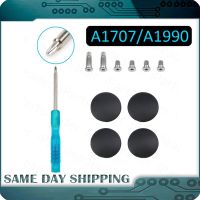 New Laptop A1707 A1990 Bottom Case Rubber Feet Foot with Screws Sets Screwdriver for Macbook Pro Retina 15 2016-2019 Years