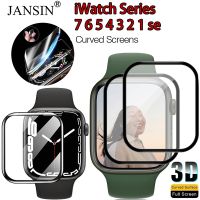 Waterproof Screen Protector For Apple Watch 38mm 40mm 42mm 44mm 41mm 45mm Not Tempered Soft Glass Film For IWatch 7 6 5 4 3 2 SE