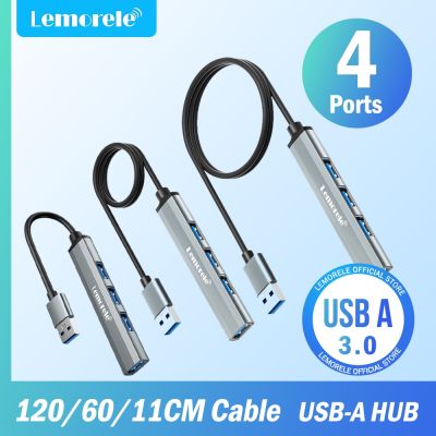 Lemorele USB Hub USB3.0 4 Port A HUB Splitter Laptop Accessories Macbook