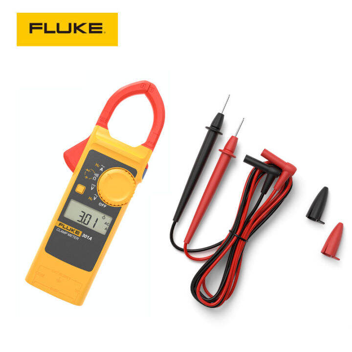 1 Year warry Fluke 301 Series Professional Digital Clamp Meter AC/DC