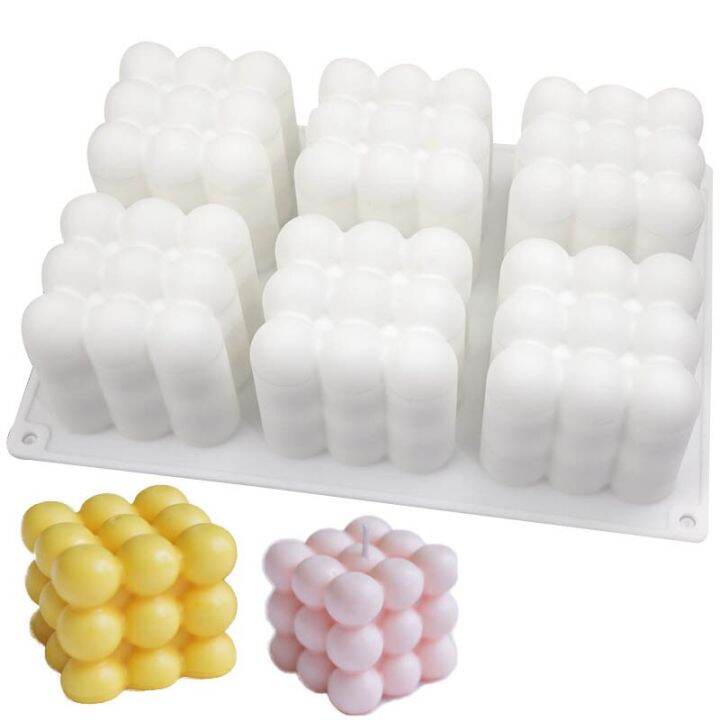 6-15-pcs-rubiks-cube-ball-silicone-candle-mold-3d-cube-spherical-candle-making-supplies-diy-chocolate-mousse-cake-baking-tools