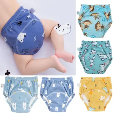 Baby Cloth Diaper Cover Washable Summer Cotton Thin Breathable Newborn Baby Diapers  Reusable Cloth Nappies 