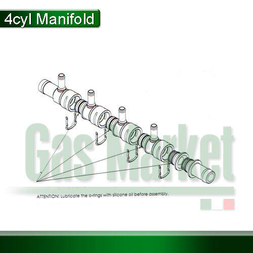 รางแยก-4-สูบ-ใช้กับหัวฉีดเดี่ยว-4-cyl-manifold