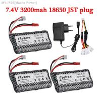 ncsr09 7.4V 3000mah upgrade 3200mah lipo Battery 18650 2S JST Plug for RC racing Car Truck Spare Accessories 7.4V high capacity battery