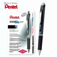 Pentel ปากกาหมึกเจล เพนเทล Energel Deluxe BL80 1.0mm - หมึกสีดำ (กล่องละ 12 ด้าม)