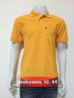 เสื้อโปโลชาย แบรนด์ GEEKO (ตรากวาง) ของแท้ 100% (สีเหลืองจำปา) GEEKO x LAPHINEE
