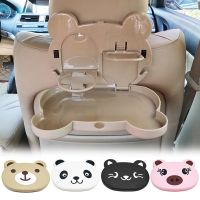 Auto Back Seat Table Drink Food Cup Tray Holder Stand Folding Car Drink Holder Cartoon Baby Dinner Plate for Car Kids