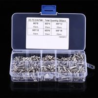 ▼№☬ 300pcs/set M3 Hex Socket Screws 304 Stainless Steel Flat Head Hexagon Screw Bolt Nut Assortment Kit Tool Fastener Hardware