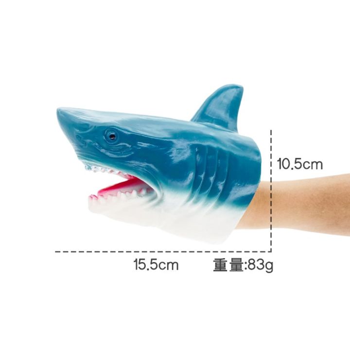 ready-stock-dinosaurssharksanimals-ตุ๊กตามือ-ขนาดประมาณ16cm-ตุ๊กตาหุ่นมือเด็กยางนุ่มถุงมือสัตว์ของเล่นจำลองหุ่นมือสัตว์-sa6299