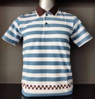 zampa polo t-shirt no 4-457 short sleeve, cotton 100% made in thailand, วัดรอบอกได้ 40-41 นิ้ว ความยาว 27 นิ้ว