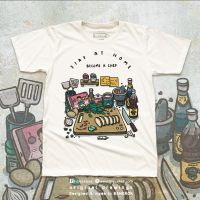 Become a Chef "Thai Cuisine " t-shirt เสื้อยืดลาย ทำอาหารไทย