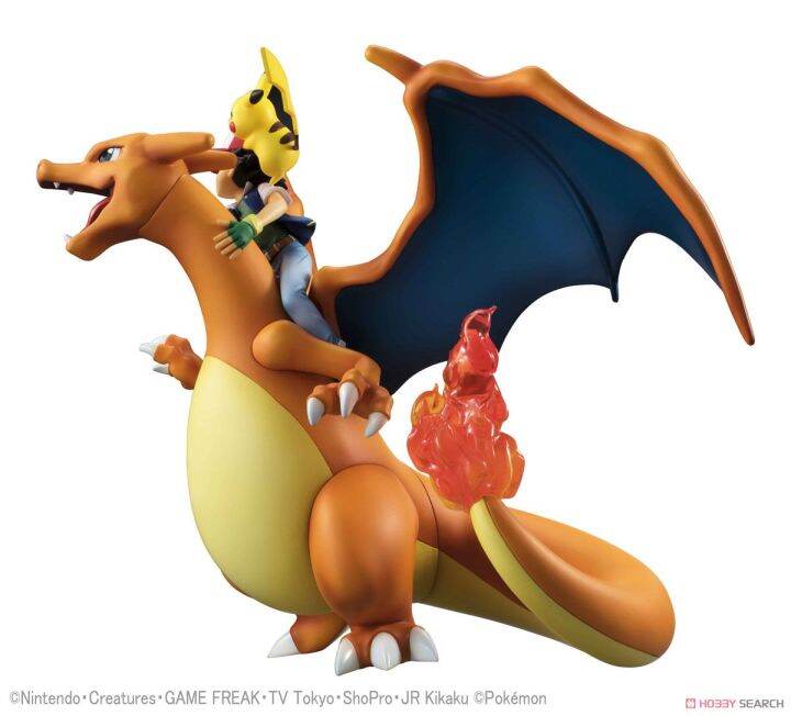 figure-ฟิกเกอร์-จาก-g-e-m-series-pokemon-โปเกมอน-พ็อกเก็ตมอนสเตอร์-ash-ketchum-satoshi-แอช-เคตชัม-ซาโตชิ-pikachu-พิคาชู-พิกะจู-charizard-lizardon-ลิซาร์ดอน-ชาริซาร์ด-ver-anime-อนิเมะ-การ์ตูน-มังงะ-คอล