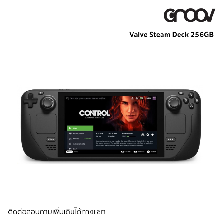 [พร้อมส่งจากไทย] Steam Deck 256/512GB - เครื่องเล่นเกม PC แบบพกพา ...