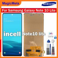 MagicMeta 6.7 Incell จอ LCD สำหรับ Samsung Galaxy Note 10 Lite จอแสดงผล LCD แบบสัมผัสหน้าจอสำหรับ Samsung Note10 Lite N770F ประกอบดิจิไทเซอร์จอแอลซีดี