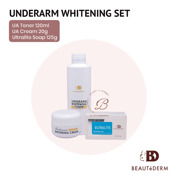 Beautederm Underarm Whitening Set Deodorizes and Whitens Underarms