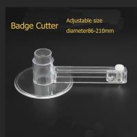 Special circular cutter for badges Adjustable Diameter 86-210mm photo cutter advertising circular cutter circular cutter