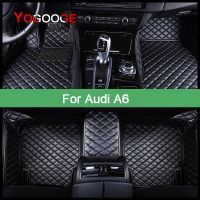 YOGOOGE พรมเช็ดเท้า Car S สำหรับรถออดี้ A6 4G2 C7 4GC Allroad Foot Coche อุปกรณ์เสริมพรมรถยนต์พรมเช็ดเท้า CAR Yangwmnlifuzhangxiaoyao)