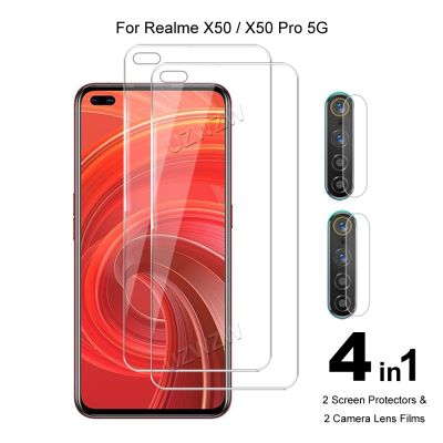 For Realme X50 Pro / X50 5G Camera Lens Film Tempered Glass Screen Protectors Protective Guard HD Clear
