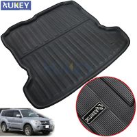 ด้านหลัง Trunk Liner Boot Mat Cargo ถาดพรมสำหรับ2006-2016 Mitsubishi Pajero Sho 2007 - 2010 2012 2013 2014 2015-2018