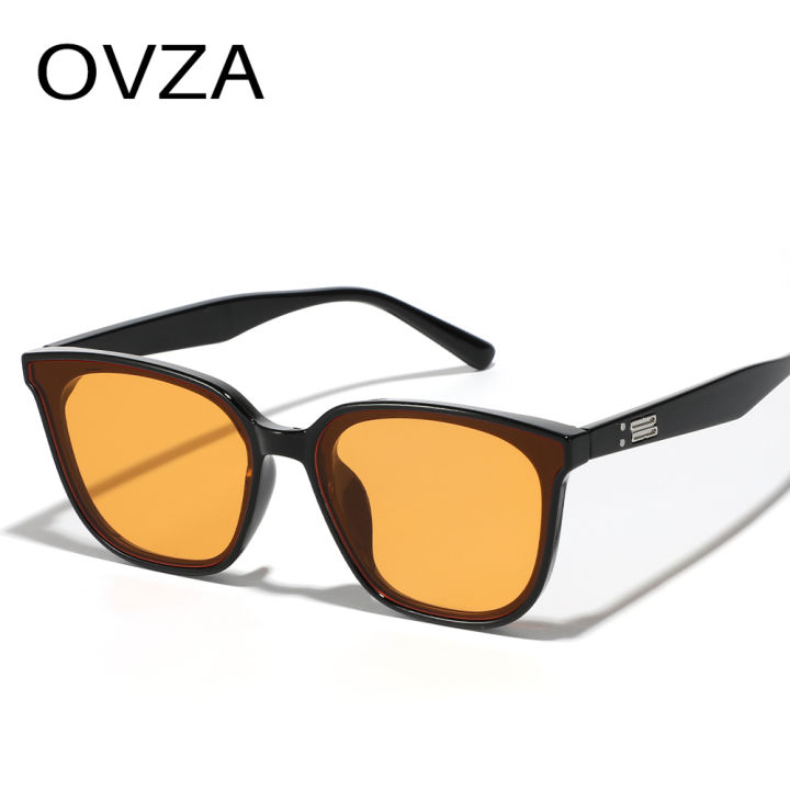 แว่นตากันแดดวินเทจย้อนยุคสำหรับผู้หญิง2023แว่นตากันแดดผู้ชายใหม่-s008สี่เหลี่ยมผืนผ้าคลาสสิก