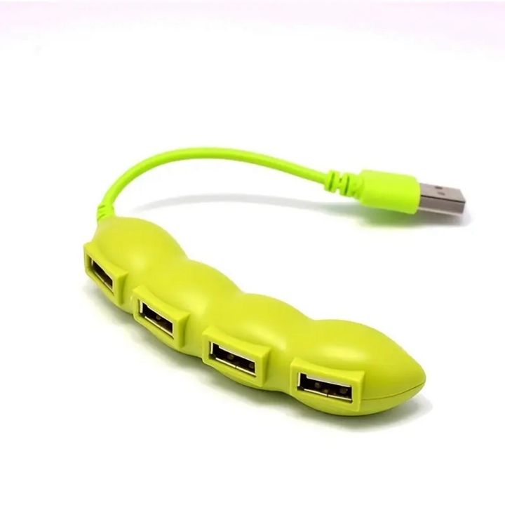 ศูนย์กลางทรงถั่ว4พอร์ต-usb-ด็อกต่อขยายใหม่และน่าสนใจสามารถถูกใช้สำหรับแล็ปท็อปและเดสก์ท็อป