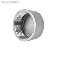 ¤♘ 1/8 1/4 3/8 1/2 3/4 1 1-1/2 2 3 4 BSP NPT Female Round End Cap 201 304 316 Stainless Steel Pipe Fitting Water Gas Oil