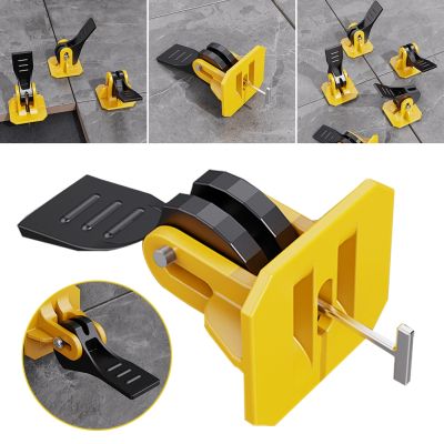 【CW】 50pcs Construction Tools Flat Floor Wall Reusable Leveling System for tile