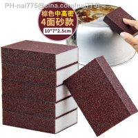 Kitchen Tools Rust Cleaning Removal Sponge Descaling Emery Cleaning Brush Silicon Carbide Descaling Cleaning Brush Stove Top Pot