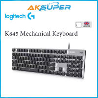 คีย์บอร์ด Logitech K845 Mechanical Keyboard พร้อม TTC Switch สวิทช์น้ําตาล ( Built - In White Backlights )