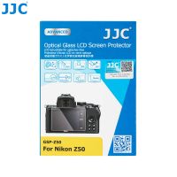 Jjc กล้องกระจกเทมเปอร์ป้องกันรอยขีดข่วนปกป้องหน้าจอสำหรับกล้อง Nikon Z50 Z 50กล้องไร้กระจก0.01 "บางเฉียบ2.5d ขอบรอบ