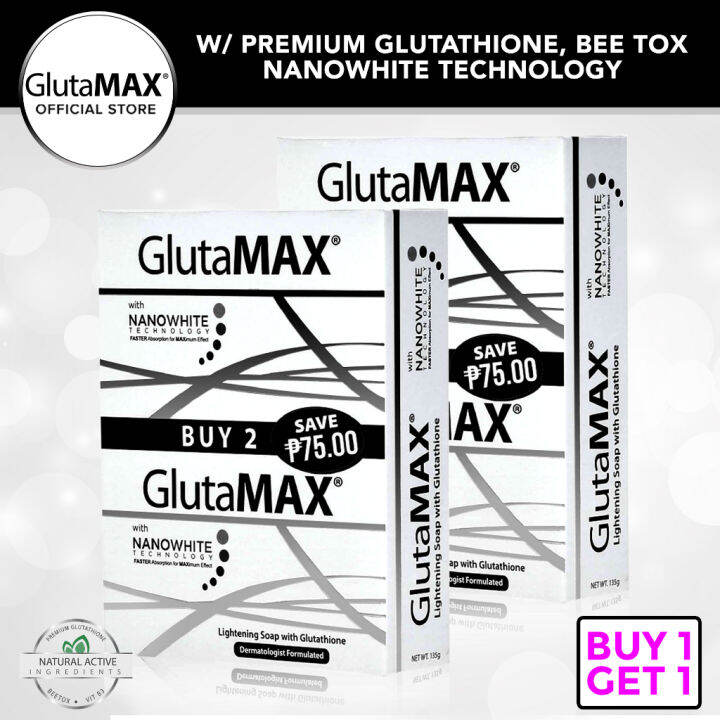 GlutaMAX Lightening Soap with Glutathione (Duo Pack) x 2 540g | Lazada PH