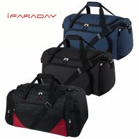 {traveler} Tas Gym IFARADAY สำหรับผู้ชายผู้หญิงกีฬาขนาดใหญ่กระเป๋าดัฟเฟิลกระเป๋าเดินทาง60L