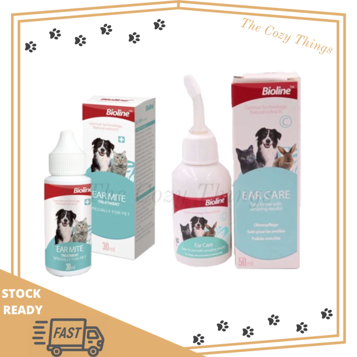 The Cozy Things Bioline Ear Care for Cats and Dogs 50ml Lazada PH