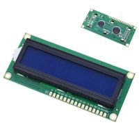 【♘COD Free Cas♘】 baoqingli0370336 หน้าจอสีเขียวโมดูล Lcd สีฟ้า1ชิ้น/ล็อต1602 I2c สำหรับ Arduino 1602 Lcd Lcd1602 Mega2560 R3