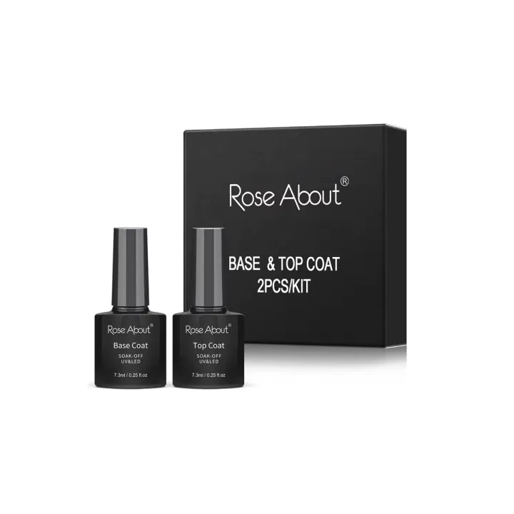 Rose About Top Coat and Base Coat Gel Kit Lazada PH